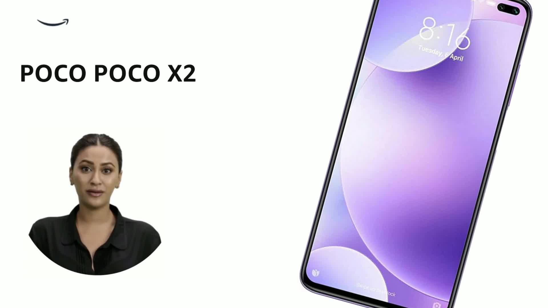 Refurbished) POCO X2 (Matrix Purple, 6GB RAM, 128GB Storage